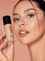 SHEGLAM Full Coverage Foundation Makeup Long Lasting Waterproof Matte Dewy Liquid Foundation