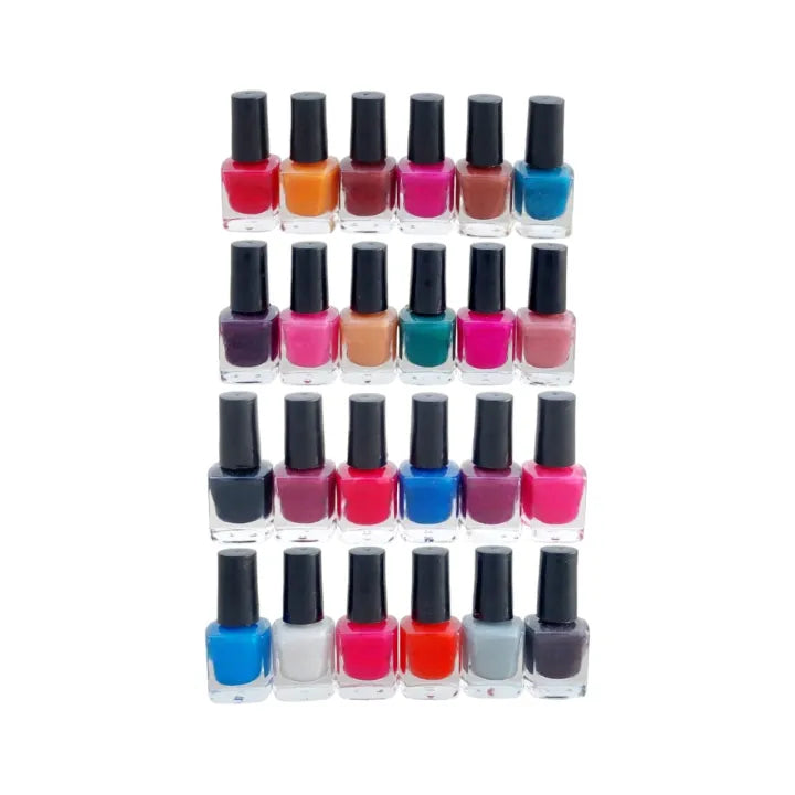 Pack of 24 Peel Off Nail Paints