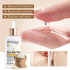 Bio Aqua Hyaluronic Acid & Rice Essence serum